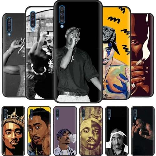 Case for Samsung Galaxy A50 A10 A70 A20e A30 A40 A20s A12 M30s M21 A10s M11 M01 Soft Phone Cover Rapper 2pac Singer Tupac