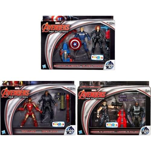 MU Universe Avenger Movie Captain American Widow Nick Fury Iron-man Hawkeye Falcon 3.75" Loose Action Figure