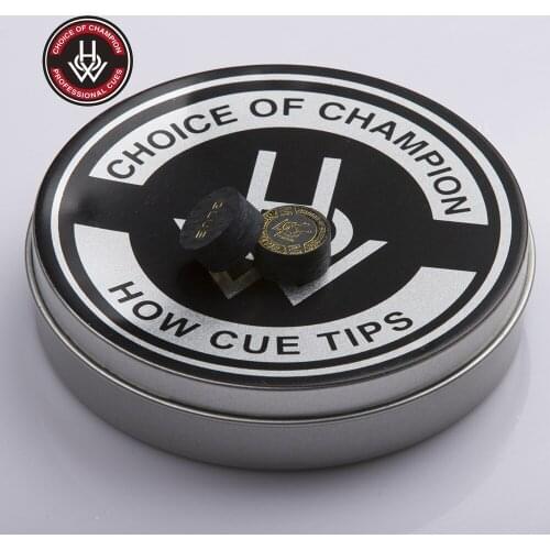 HOW Pool Cue Billar 14mm Tips High Quality 8 Layers Of Skin Cue Stick Tip Professional Billard Durable Billiards Accessories