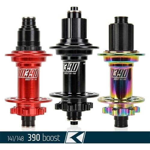 Koozer XM390 Tpi Rear XC E-bike MTB Bicycle Hub 10x141 QR 12x148mm Boost THRU 32 Hole 6 Bolts HG XD MS 10S 11S 12S Speed 12V