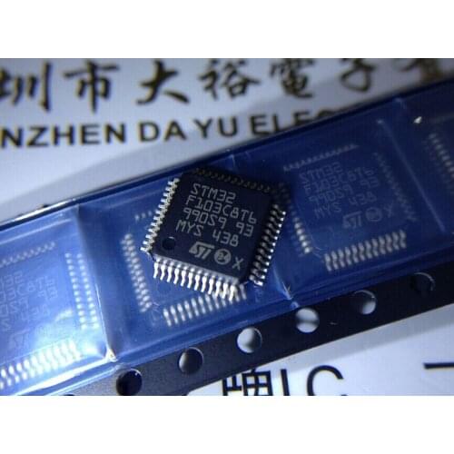 5-50pcs STM32F103C8T6 LQFP48 MCU 32-bit STM32 ARM Cortex M3 RISC 64KB Flash 2.5V/3.3V 48-Pin LQFP