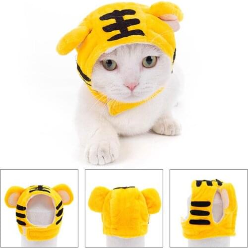Cute Small Dogs Adjustable Velvet Cosplay Clothes Pet Hat Decorative Party Pet Cap for Cats Pet Cute Headwears for Cat Puppy