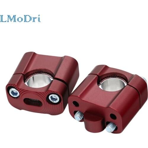 LMoDri Motorcycle Handlebar Risers Universal 22mm 28mm CNC Aluminum Alloy Handle Heightening code Motorbike Frame Fittings