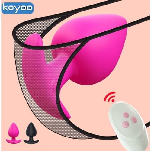 Sex Toys for Men Women Wear Panties Anal Plug Vibrators Remote Control Dildos Female Masturbators Male Sexules Toys for a Couple