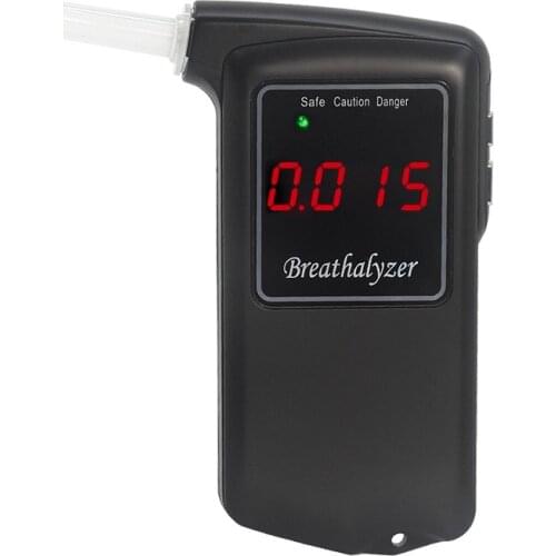 Precision Digital Breath Alcohol Tester LCD Breathalyzer Parking Detector Car Gadget with Backlight Driving Essentials AT858S