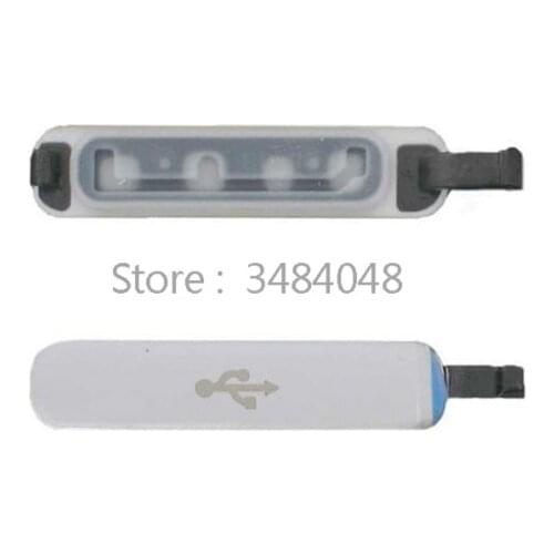 Silver Color Charge Port Plug for Samsung Galaxy S5 Replacement USB Port Cover Flap Top Quality Dust Plug