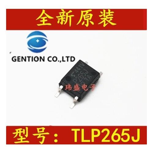 10PCS TLP265J SOP-4 light coupling TLP265J photoelectric coupling isolator P265J in stock 100% new and original