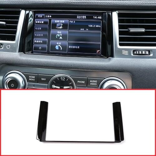 2010-2013 ABS Chrome Navigation Frame Trim For Land rover Range Rover Sport RR Sport 10-13