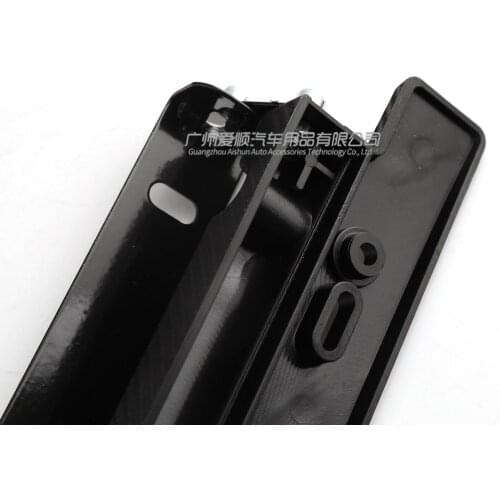 2021 Suitable For Modified Car Frame Photo Holder / Decorative License Plate Bracket Carbon Fiber Pattern