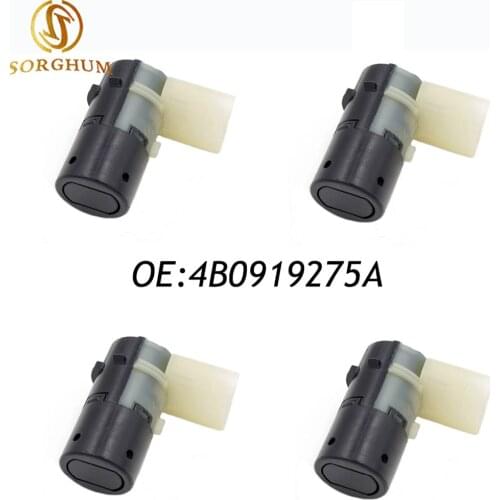 4PCS PDC Sensor Parking Sensor 4B0919275A Fits For Audi Ford VW Seat Beetle Polo Derby Transporter Passat