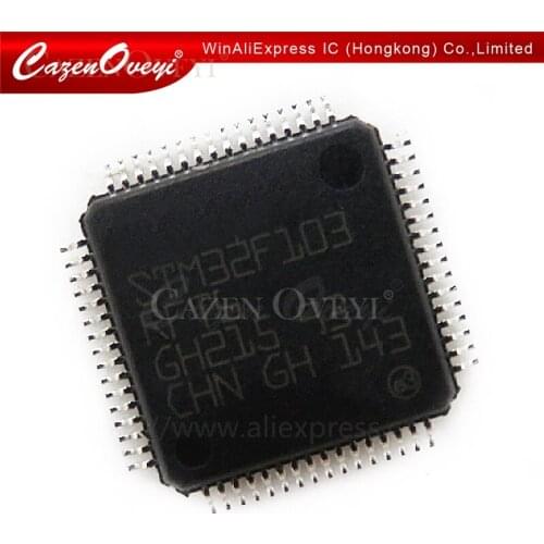 5pcs/lot STM32F103RFT6 STM32F103 QFP-64 In Stock