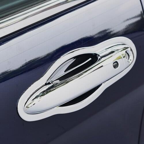 ABS Chrome For Jeep Cherokee KL 2014 2015 2016 2017 2018 Car Accessories Door Protector Handles Bowls Frame Cover Trim Sticker