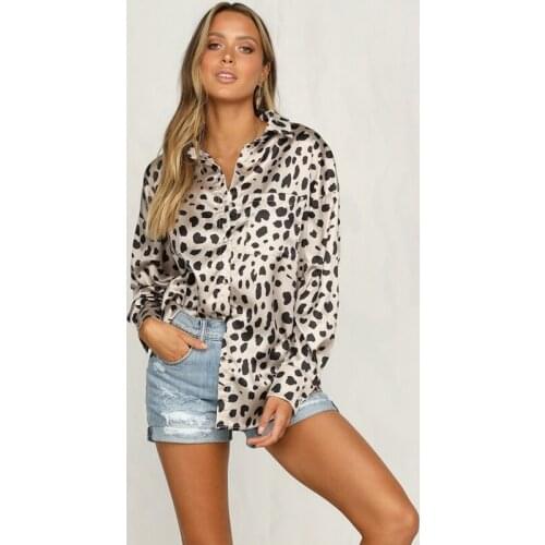 Aecu Leopard Blouses