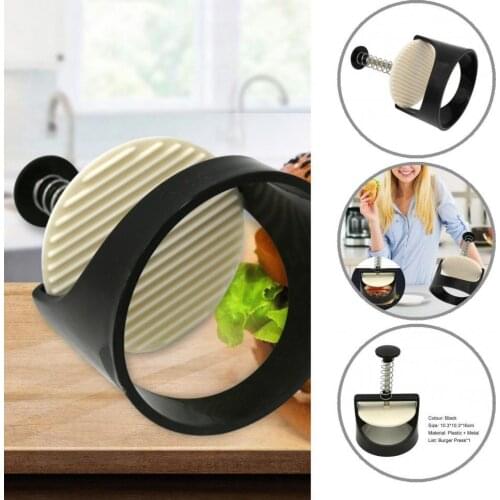 Non-stick Good Quality Plastic Easy To Store Burger Press for Making Hamburger