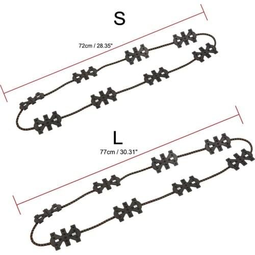 New Car Snow Chains Anti Slip Snow Chains Tire Emergency Winter Driving Fits for Universal Cars Truck