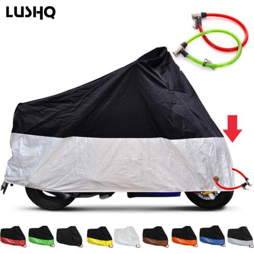 Motorcycle covers tarpaulin tent bike cover moto Rain Cover Raincoat for Scooter for ducati monster 696 benelli leoncino yamaha