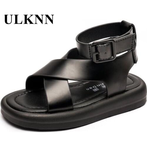 ULKNN Children New Fashion Princess Sandals 2021 Summer New Trend Boys And Girls Gladiator Shoes With Comfortable Casual
