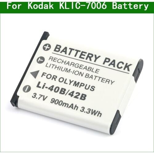 KLIC-7006 LB-012 Camera Battery for Kodak Easyshare M530 M531 M550 M575 M580 PixPro FZ53 FZ51 FZ52 CZ52 FZS50 X52 SL5