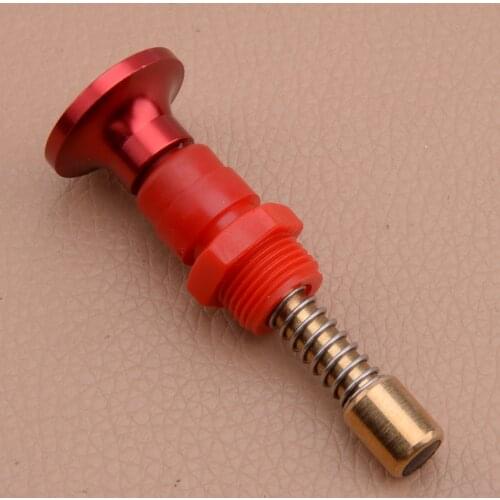 Red 28mm-41mm Carburetor Pull Choke Lever Plunger Replacement Fit For Keihin PWK Airstriker Yamaha Honda