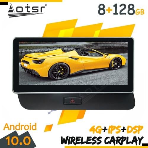 10.25" Android Tape Radio Recorder Car For Audi Q5 2009 2010-2015 GPS Navi Multimedia Player Stereo Autoradio Carplay Head unit