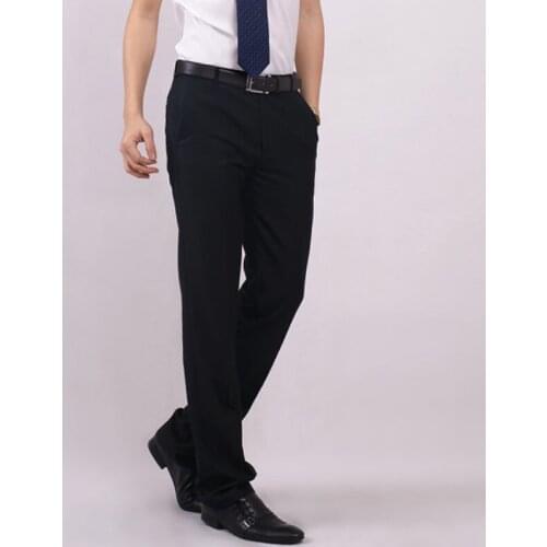 Men British Style JK High School Uniforms Suit Pants Students Harajuku Japanese Preppy Style Plus Size High Waist Pants Grey 3XL