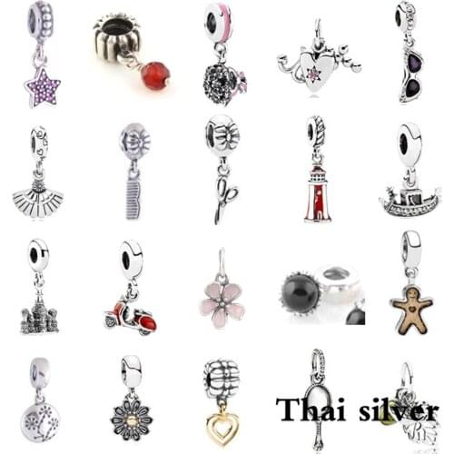 2019 NEW Thai Silver Five-pointed Star Heart-shaped Sunglass Fan Comb Scissors Ship Castle Motorcycle Limited Edition Collection