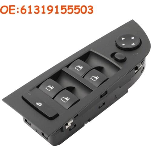 Black Color 61319155503 6131-9155-503 New Electric Power Window Master Control Switch Lifter For BMW 61319155503 car accessories