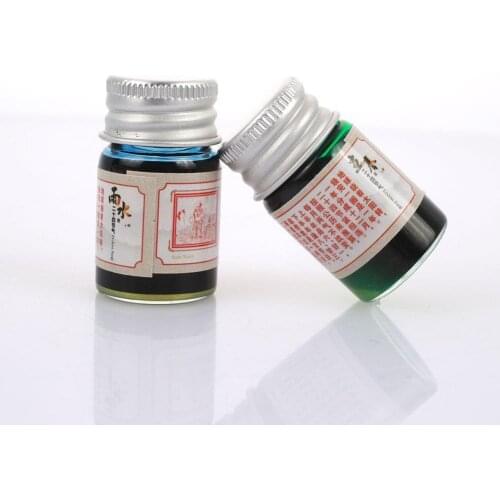 5ML/Ink Handmade Gold Powder Color Fountain Dip Pen 24 Colors Calligraphy Writing Painting Graffiti Non Carbon