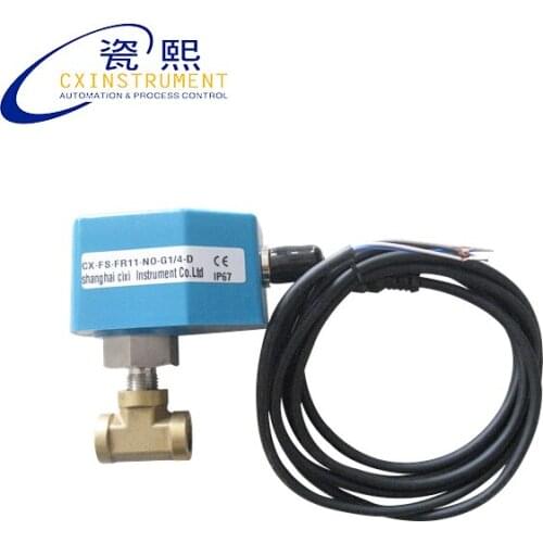Industry Flow Sensor With 1..150 cm/s 100 Bar max pressure Air Flow Switch