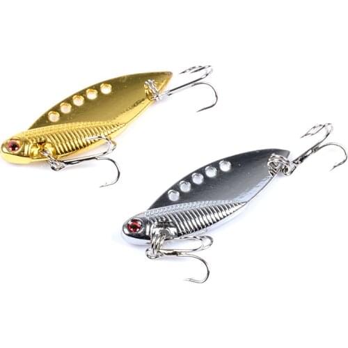 Trout Spoon Fishing Lures 5cm/11g Spinner Bait Wobblers Jig Lures Pesca Isca Artificial VIB Sequins Hard Baits Carp Fishing