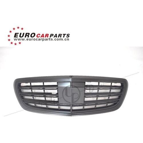 S class W222 S65 B style Glossy and matte Black material 2014-2020y car grills front bumper grille and car grille mesh