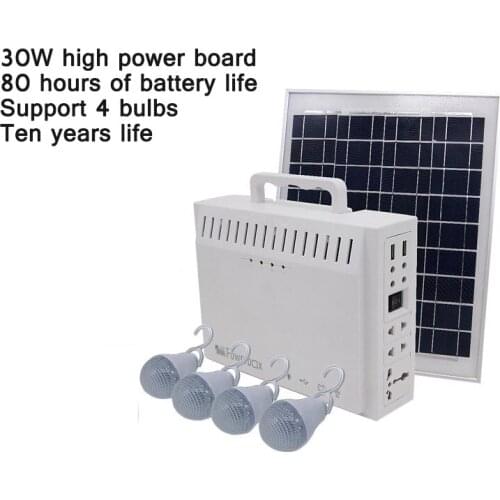 The Solar Power System Can Be Connected To The High-Power Board Of Household Appliances Outdoor Multifunctional Camping Lights