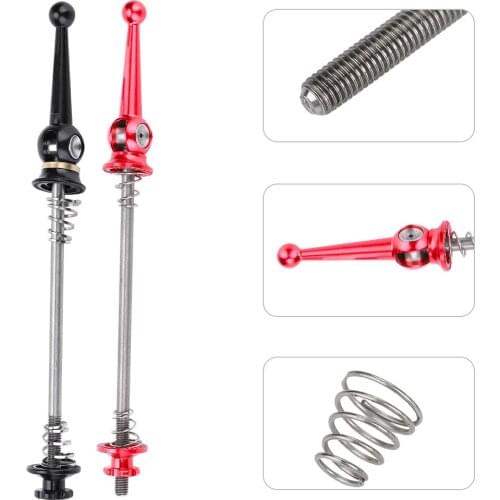 Ultra-light 48g/pair Titanium Ti Axis Skewers QR MTB Road Bike Bicycle Quick Release Front 100 Rear 130/135mm Wheel Hub Skewers