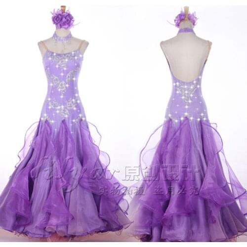 Ballroom Dress 2020 Women Prom Party Waltz And Tango Dresses Performance Dress Adult Ballroom Dance Competition Dresses BI246