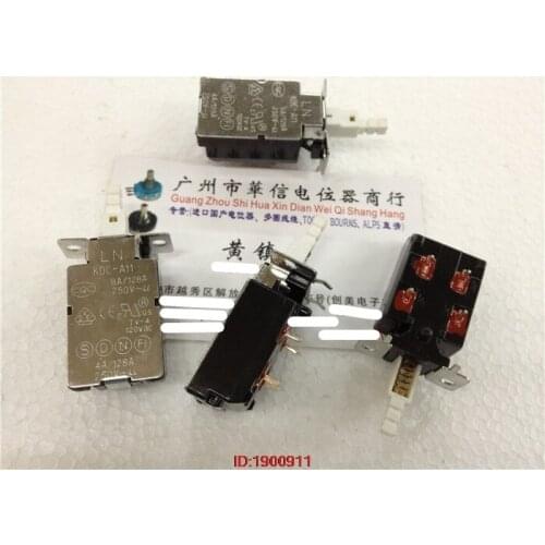 5pcs/lot TV switch LN KDC-A11 8A / 128A 250V switch 4 feet