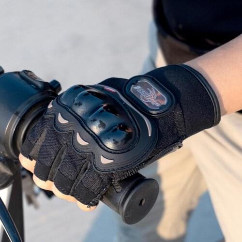 80% Dropshipping!! Shooting Airsoft Bicycle Motocross Combat Non Slip Knuckle Half Finger Gloves