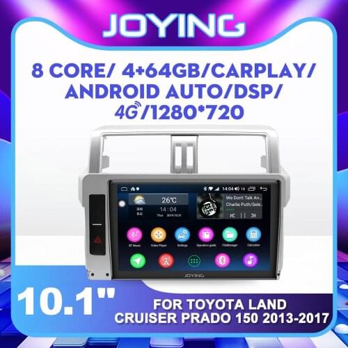 Car No DVD Player for Toyota Land Cruiser Prado 150 2013 2014 2015 2016 2017 IPS Single 1 din Android Car Audio Multimedia Playe