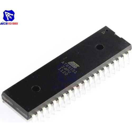 Diymore IC Chips AT89S51 AT89S51-24PU Atmel Microcontroller DIP-40 Original Integrated Circuit