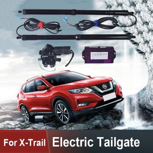 For NISSAN X-Trail control of the trunk electric tailgate car lift autolift automatic trunk opening drift drive foot sensor