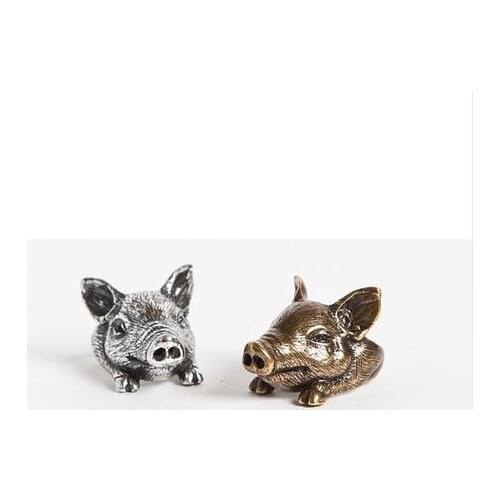 Drop shipping-3D Retro Pig Ring