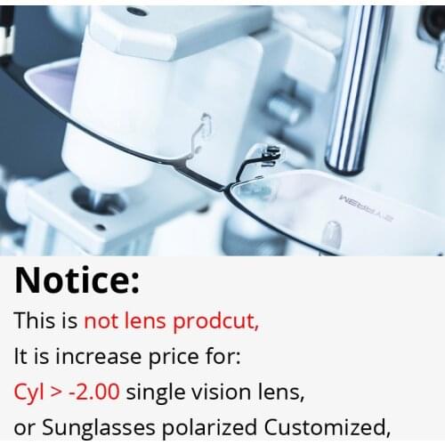 This can't be order alone,Customized Prescription Lenses Extra Cost Use Only If you place orders alone, we will not shipment