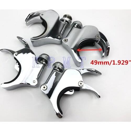 49mm motorcycle windshield quick release mounting clip bracket For Harley Dyna Sportster XL 883 1200 X48 72
