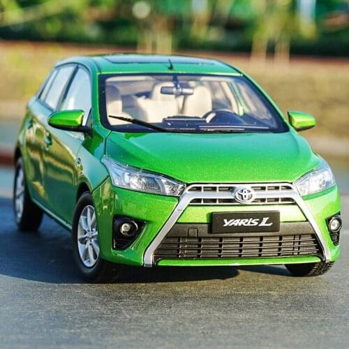 Diecast 1:18 GAC Toyota YARIS Alloy Car Model Metal Adult Collection Souvenir Ornaments Display Vehicle Toys Gift