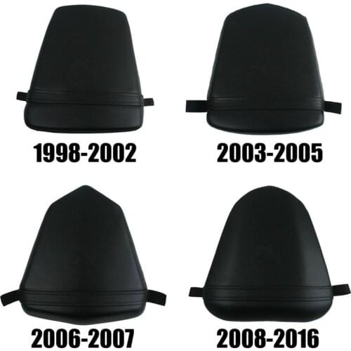 Motorcycle Black Rear Passenger Seat Pillion For Yamaha YZF R6 YZF-R6 YZFR6 1998-2002 2003-2005 2006-2007 2008-2016