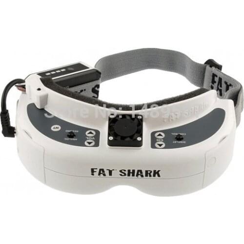 Fat Shark Dominator HD V3 FPV goggles with built in DVR and modular optional components