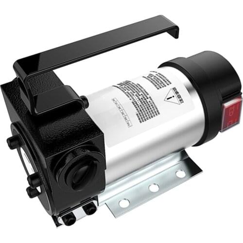 Single Turn Electric Refueling Pump DC12V Diesel Automatic Refueling Machine Fuel Transfer Pump Self-priming Pump Small Oil Pump