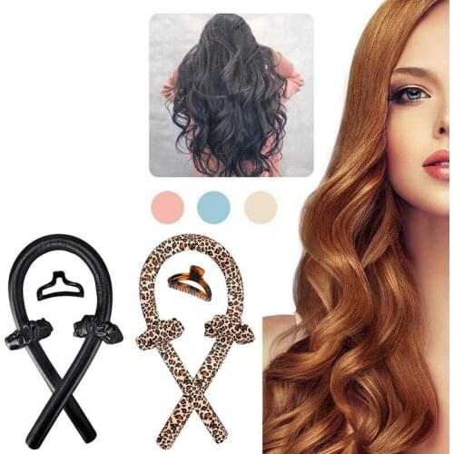 Heatless Curling Rod Headband Home Curler Silk Curling Ribbon Silk Curling Ribbon Heatless Hair Curling Ribbon Make Hair Curly