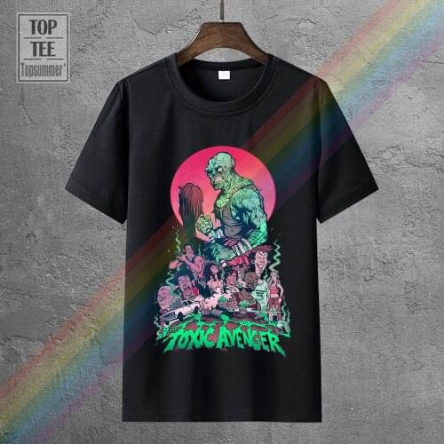 The Toxic Avenger Movie Poster Unisex Ahegao T-Shirt Branded Tshirt Carnival T-Shirt Clothes Tshirts Gift For A Man Ljoqdg