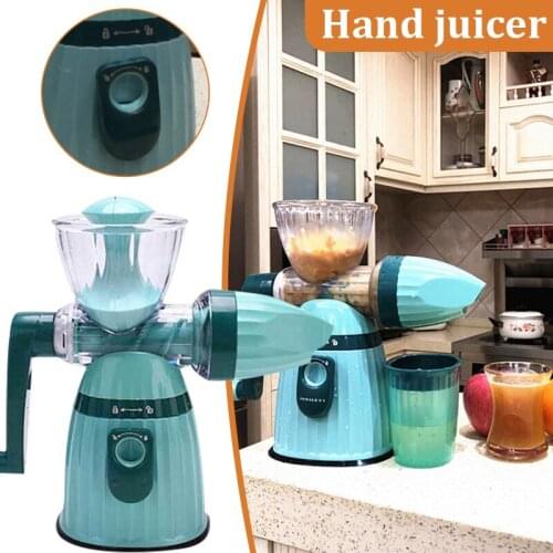 Manual Juicer Household Multifunctional Ice Cream Machine for Squeezing Iuice from Citrus Oranges Pomegranates TN88