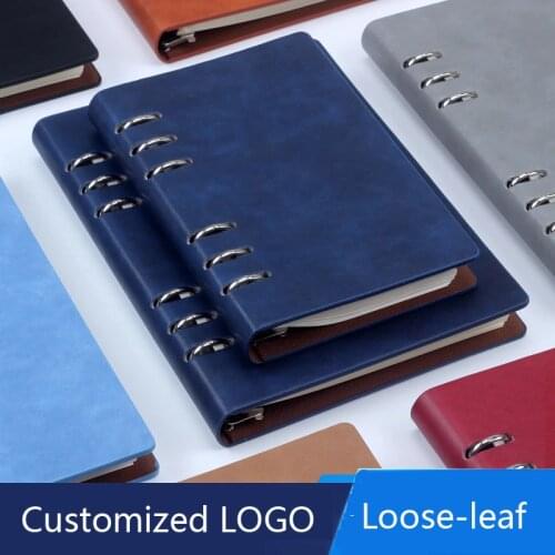 PU Leather Notebook A6 A5 B5 Bullet Journal Annual Planner Personal Diary Binder Pocket Organizer for Stationery